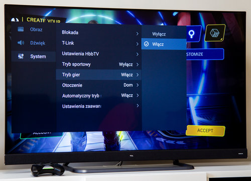 TCL 55EC780 / fot. techManiaK.pl