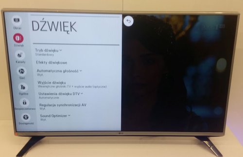 LG 43LH560V / fot. tvManiaK